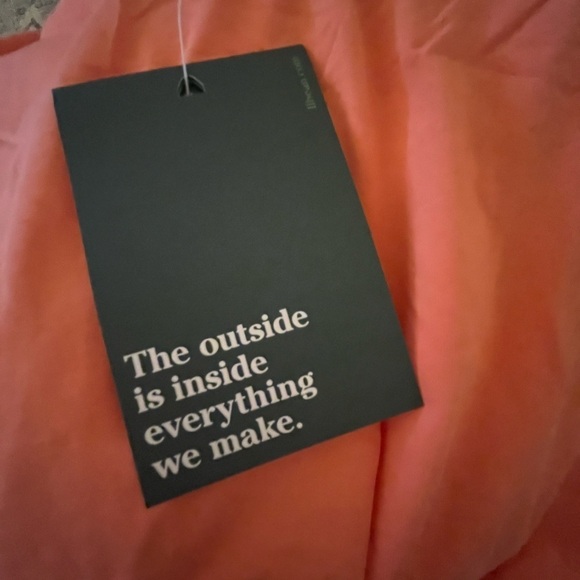 NWT ⭐️ LL Bean Beyond Soft Pleat Back Tank In Wild Salmon size S - Picture 9 of 11